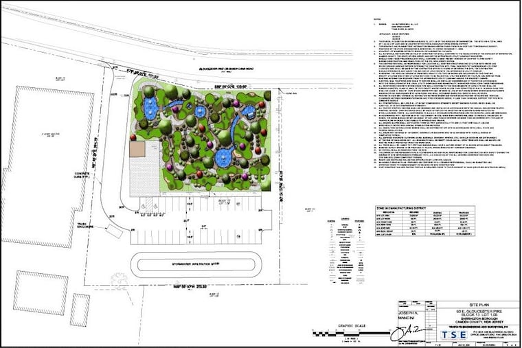 A rendering of Royal Greens Mini Golf shows its proposed build at 60 E. Gloucester Pike in Barrington Borough, Camden County.