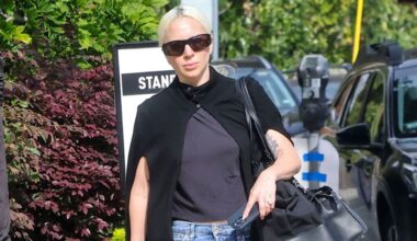 Lady Gaga Does New-Mom Dressing in a Very Lady Gaga Way