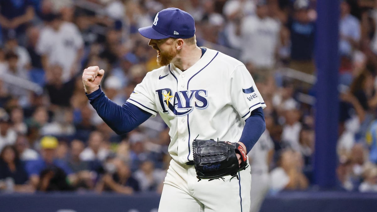 Drew Rasmussen no-hits Yankees into 8th inning, Rays win ALDS opener - Tampa Bay Times