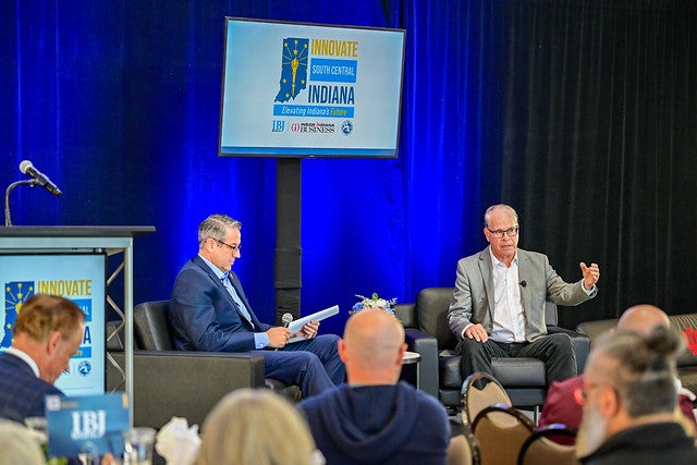 Braun highlights economic growth in southern Indiana