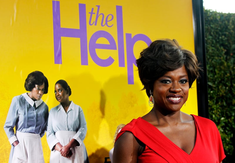 Cast member Viola Davis poses at the premiere of the movie "The Help" at the Samuel Goldwyn Theatre in Beverly Hills, California August 9, 2011. The movie opens in the U.S. on August 10. REUTERS/Mario Anzuoni (UNITED STATES - Tags: ENTERTAINMENT)