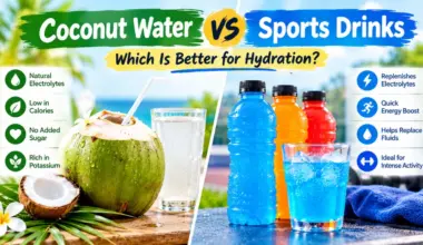 Coconut Water vs Sports Drinks