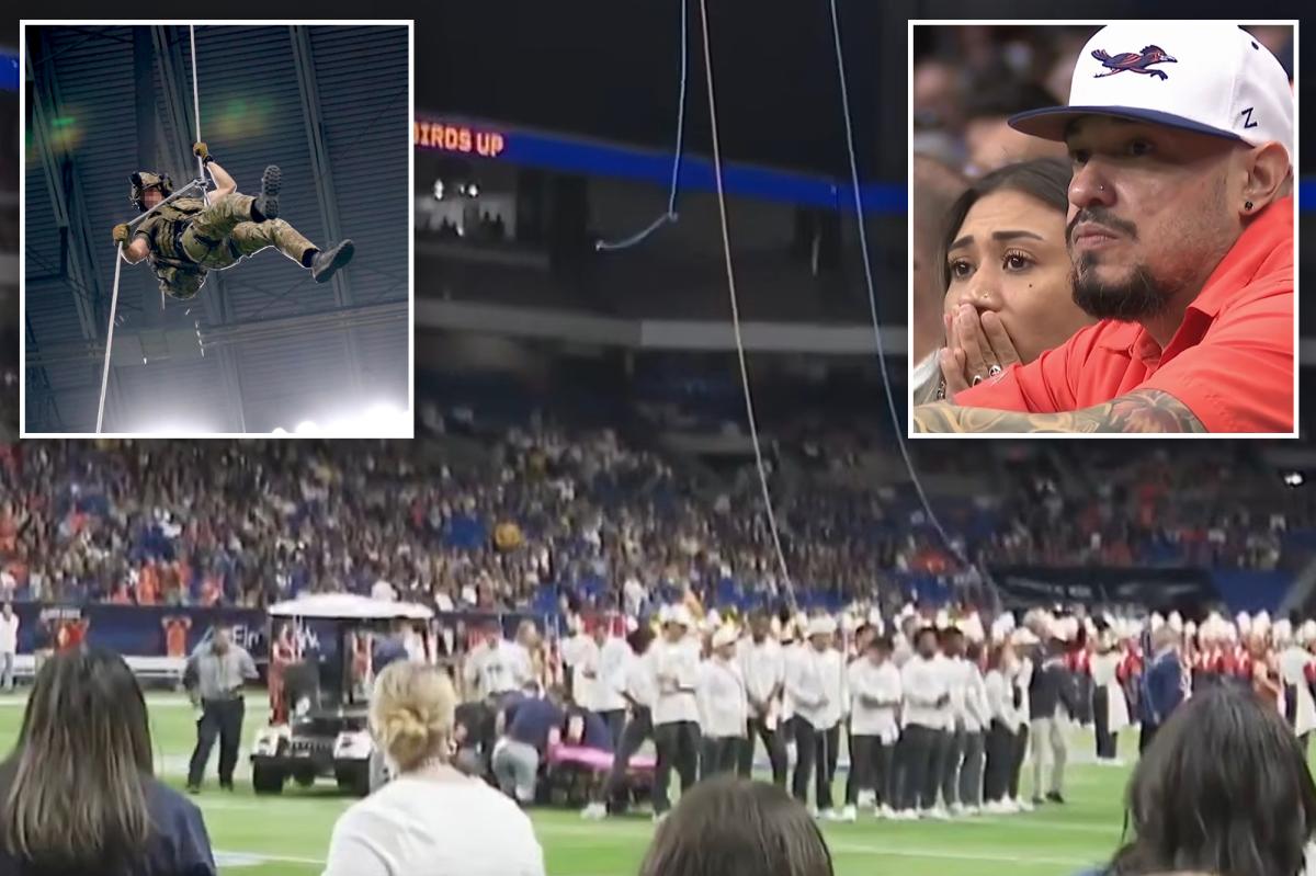 UTSA game went completely silent after Air Force commando's fatal 170-foot plunge from rafters