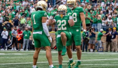 No. 3 Notre Dame uses big plays to rout Stanford 58-7 for its 16th straight victory