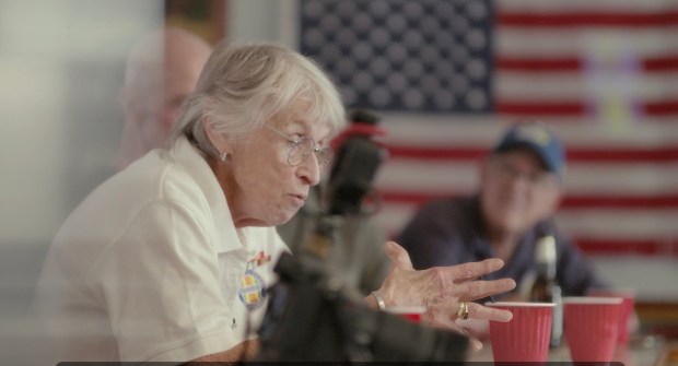 Marsha Tansey Four shares her experience as a U.S. Army Nurse Corps veteran in the Vietnam War in the documentary, "9000 Miles to Delco." (COURTESY OF RED SKY PICTURES/ENERGY TRANSFER)