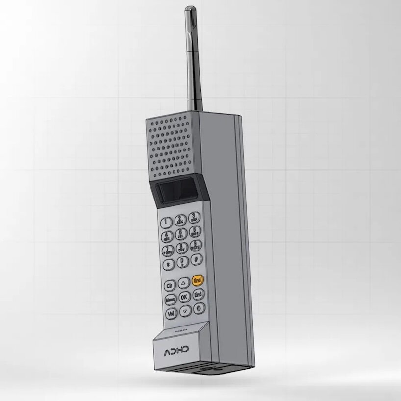3D-printed brick phone brings back the art of simply answering calls - 3
