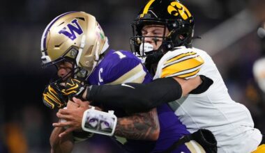 Kamari Moulton runs for career-best 208 yards and 2 TDs as No. 20 Iowa beats Washington, 41-24