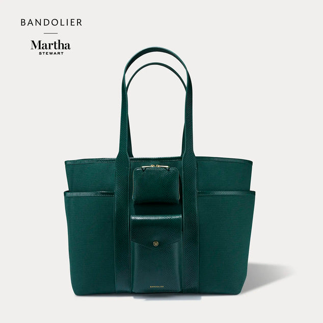 Green Martha Estate Tote by Bandolier