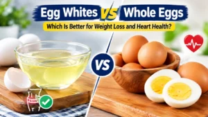 Egg Whites vs. Whole Eggs Which Is Better for Weight Loss and Heart Healt