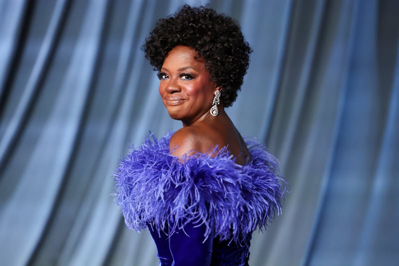 Viola Davis attends the fifth annual Academy Museum Gala in Los Angeles, California, U.S., October 18, 2025. REUTERS/Mario Anzuoni