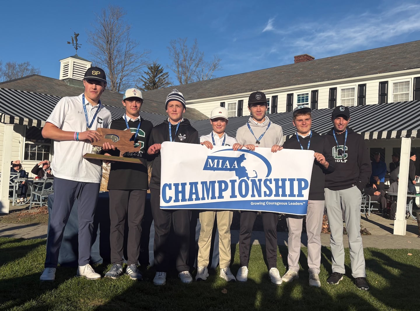 For the first time in program history, Canton golf won a state title last fall, fending off the field at the Division 2 meet at Taconic Golf Course.
