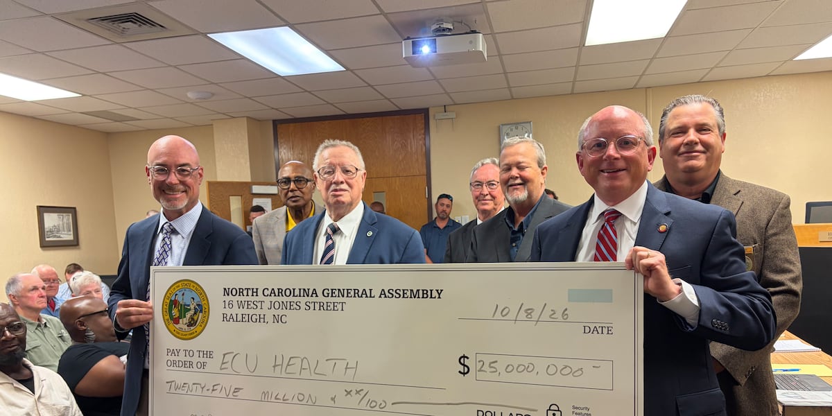 ECU Health receives funding for new rural emergency hospital in Martin County