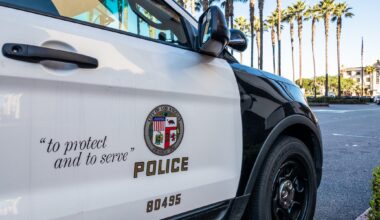 Police Car in LA