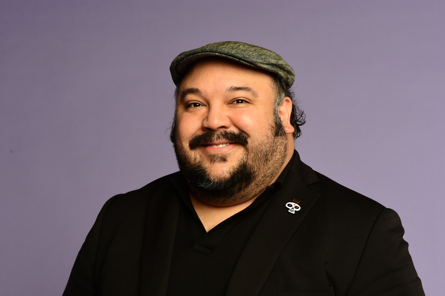 Jorge R. Gutierrez poses in the IMDb exclusive portrait studio at the Critics Choice Association 2nd Annual Celebration of Latino Cinema and Television in Los Angeles, California.