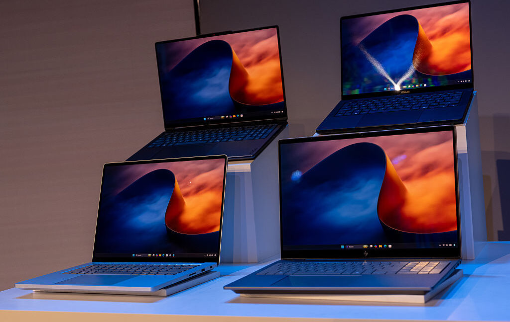 The Microsoft Surface Laptop Ultra during an event in San Francisco, California, US, on Wednesday, Oct. 7, 2026.