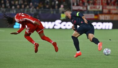 Bayern’s Michael Olise sent off for ‘super dumb’ yellows within seconds | Football
