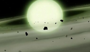 Astronomers Just Found the First Green Star Ever Discovered—Right After It Swallowed Its Planets