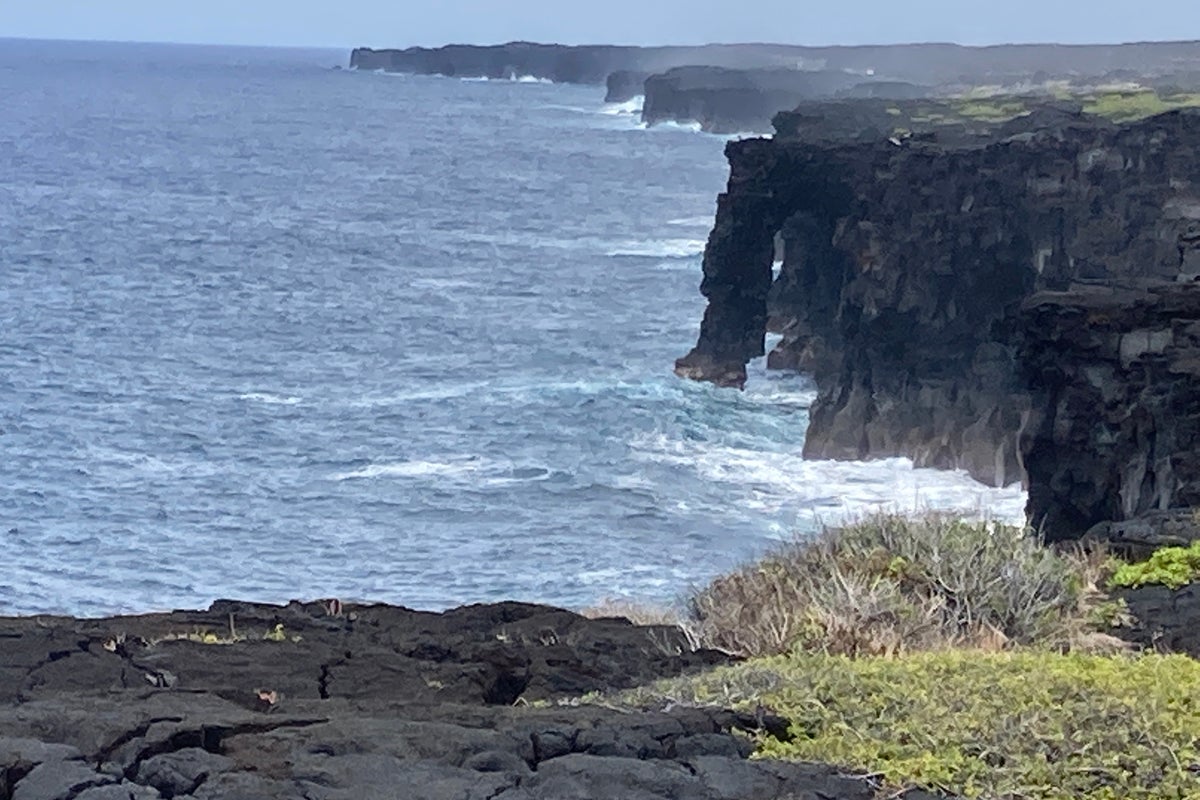 Famed Hawaii tourist attraction collapses into the sea amid unstable cliff warning