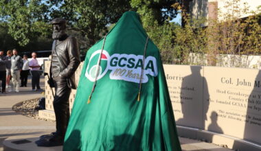 GCSAA celebrates 100 years with new plaza and statue honoring its founder and first president | News, Sports, Jobs