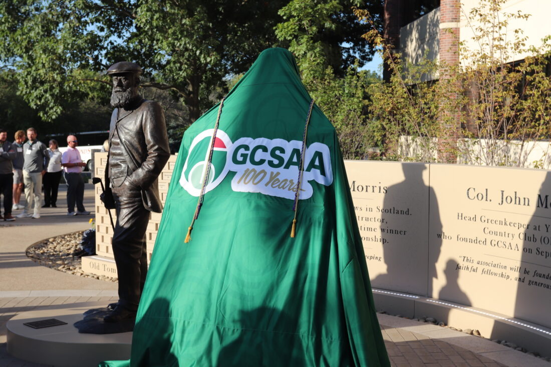 GCSAA celebrates 100 years with new plaza and statue honoring its founder and first president | News, Sports, Jobs