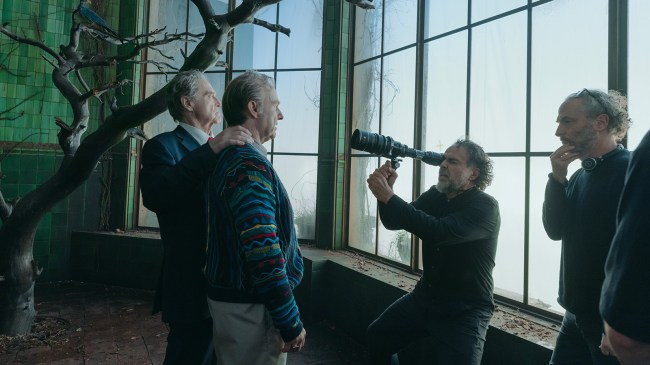 John Goodman, Tom Cruise, and Alejandro G. Iñárritu in 'Digger'