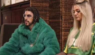 Sacha Baron Cohen and Morgana Robinson in 'Ali G: Who Iz I?'