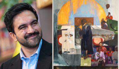 Zohran Mamdani Spends a Birthday to Remember at the Studio Museum