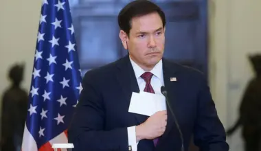 US Secretary of State Marco Rubio speaks about progress towards finalising a trade agreement between the United States and India. (Photo credit: AA)