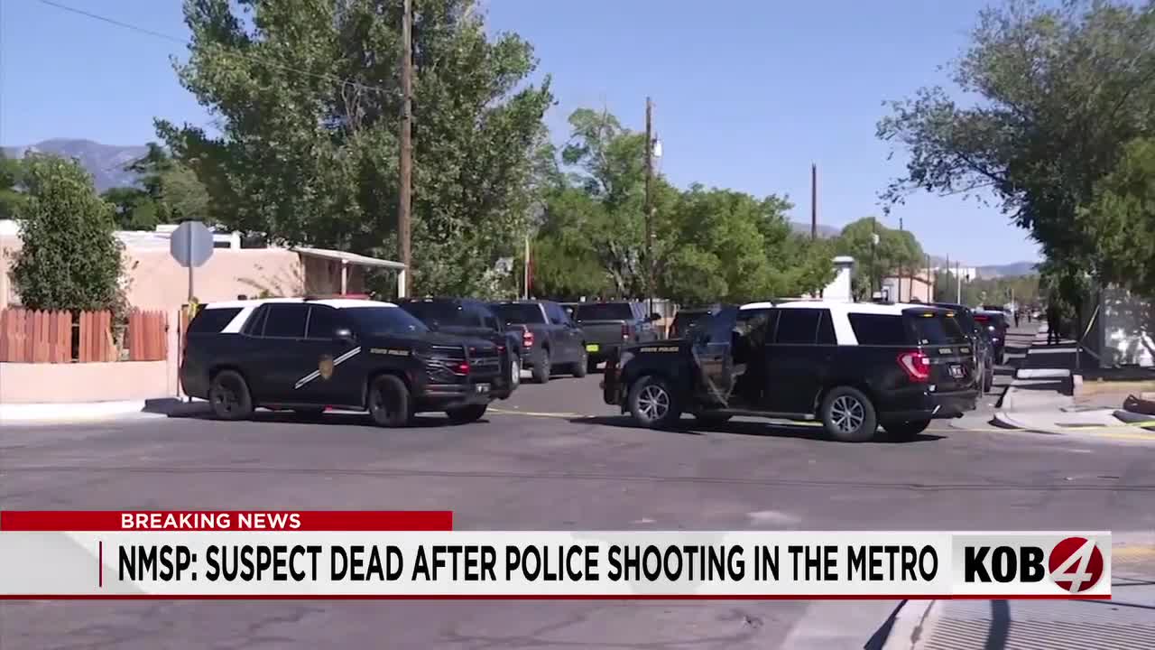 Albuquerque man fatally shot by NMSP after firing stolen gun during chase
