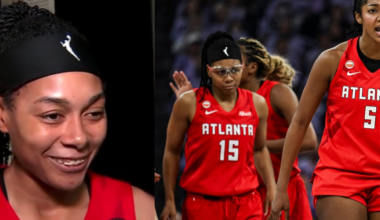 Allisha Gray playing through a hand injury during WNBA Finals