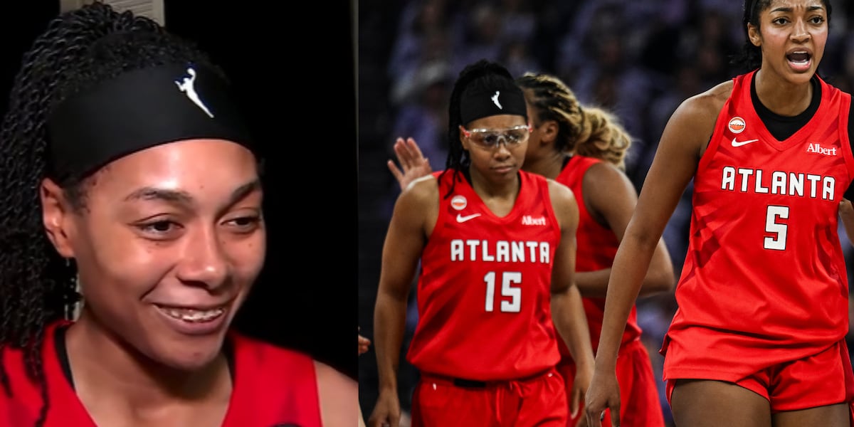 Allisha Gray playing through a hand injury during WNBA Finals