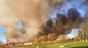 BREAKING: Crews on Scene of North Iowa Grain Elevator Fire