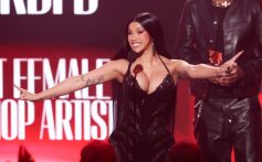 Cardi B accepts the Best Female Hip Hop Artist award onstage at the BET Awards 2026 held at Peacock Theater on June 28, 2026, in Los Angeles.
