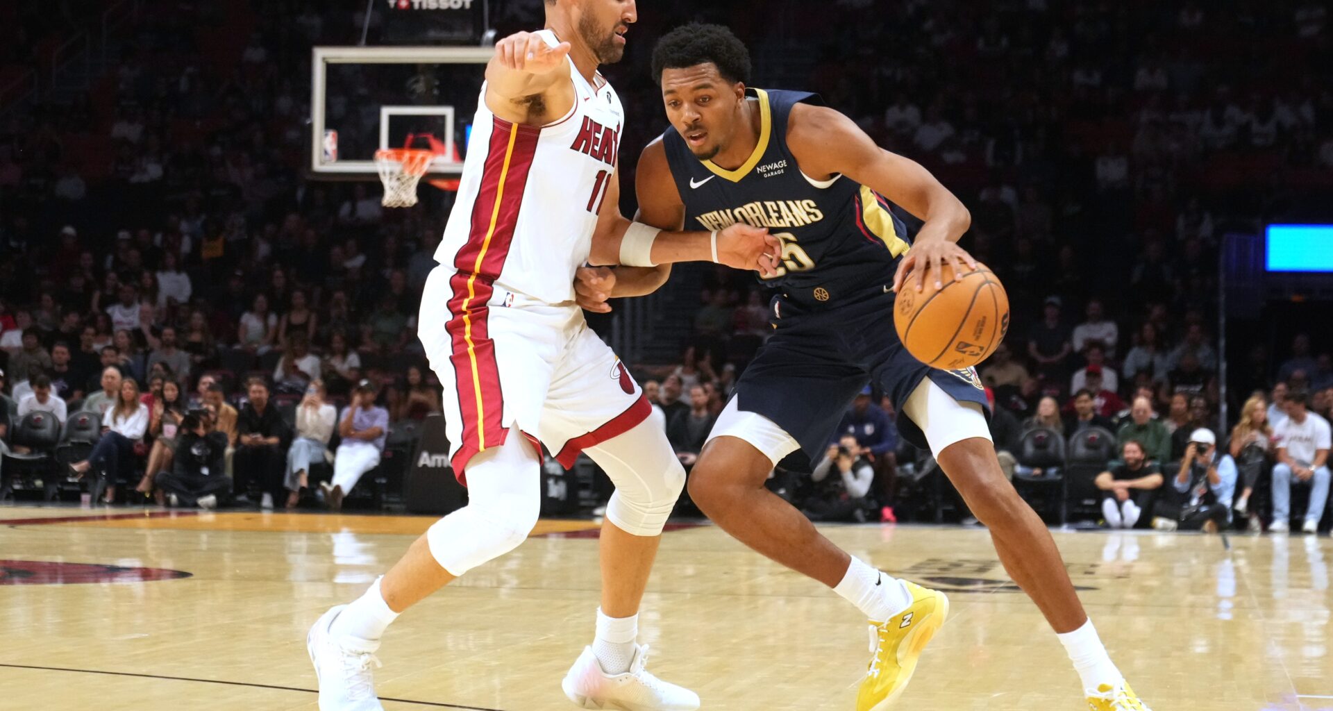 Will Miami Heat protect Klay Thompson's legs?