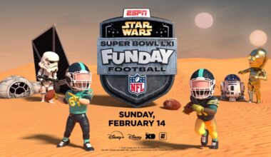 ESPN, Lucasfilm and the NFL to put Super Bowl LXI in ‘a galaxy far, far away’ with Star Wars Funday Football on Disney+, Disney Channel and Disney XD
