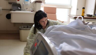 The job market is being kept afloat by hiring in private education and health services, where women outnumber men by more than 3-to-1.