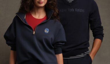 Looks from the new Rhone NBA collection for men and women.