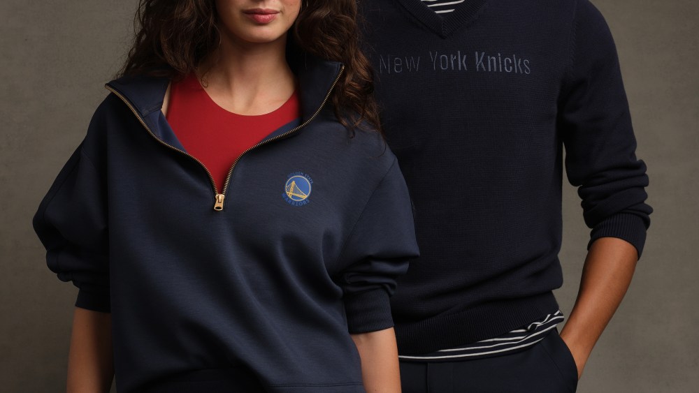 Looks from the new Rhone NBA collection for men and women.