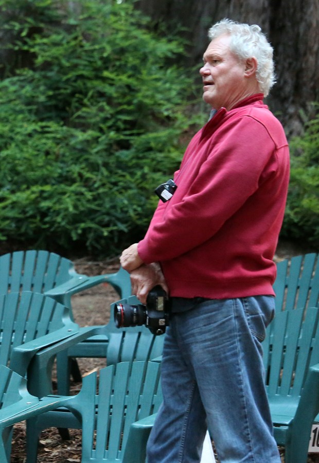 Photographer Ron "R.R." Jones in 2014. (Shmuel Thaler Santa Cruz Sentinel file)