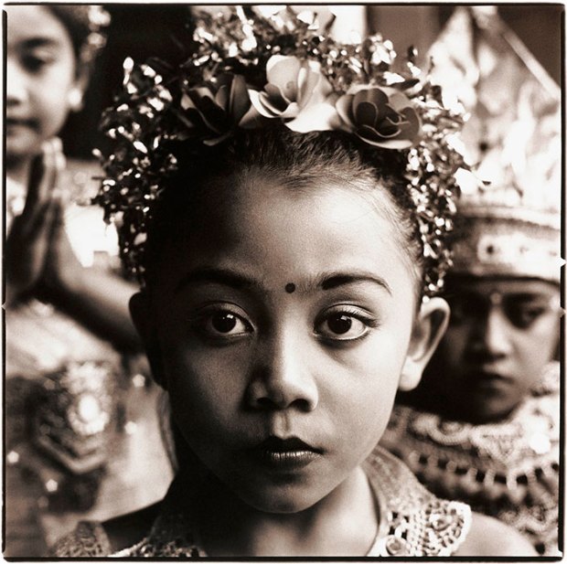 A young dancer in the Balinese town of Ubud captured by Santa Cruz photographer Ron "R.R." Jones. Jones frequently visited Bali and other foreign locales to document the cultures. (Contributed Ron Jones photo collection)
