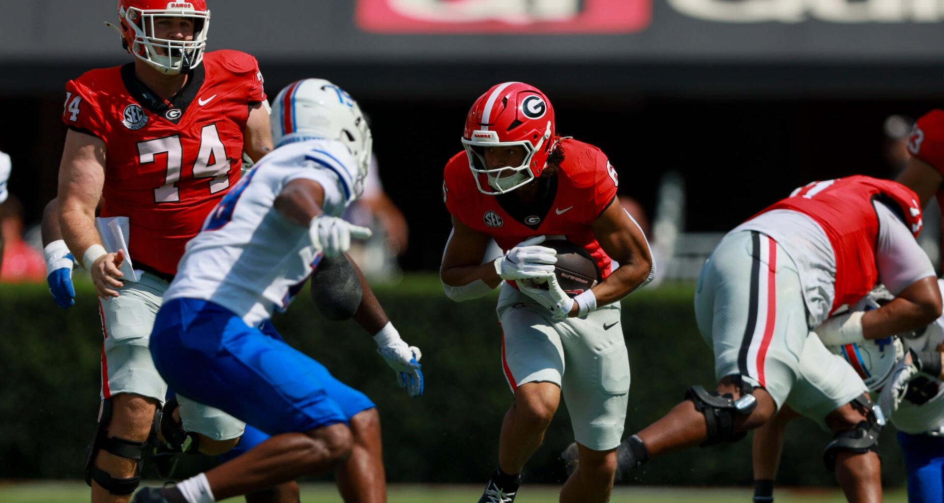 Georgia WR room continues to overcome lingering injury to Isiah Canion