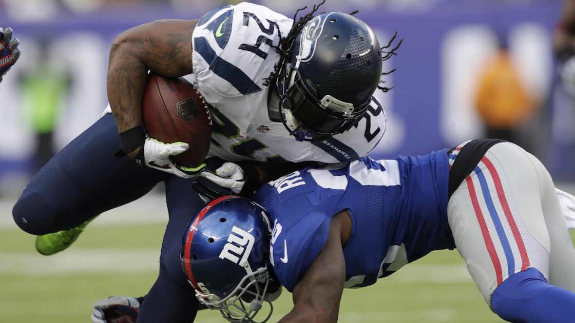 Marshawn Lynch Reveals Shocking Stat About His Physical Running Style in New Video