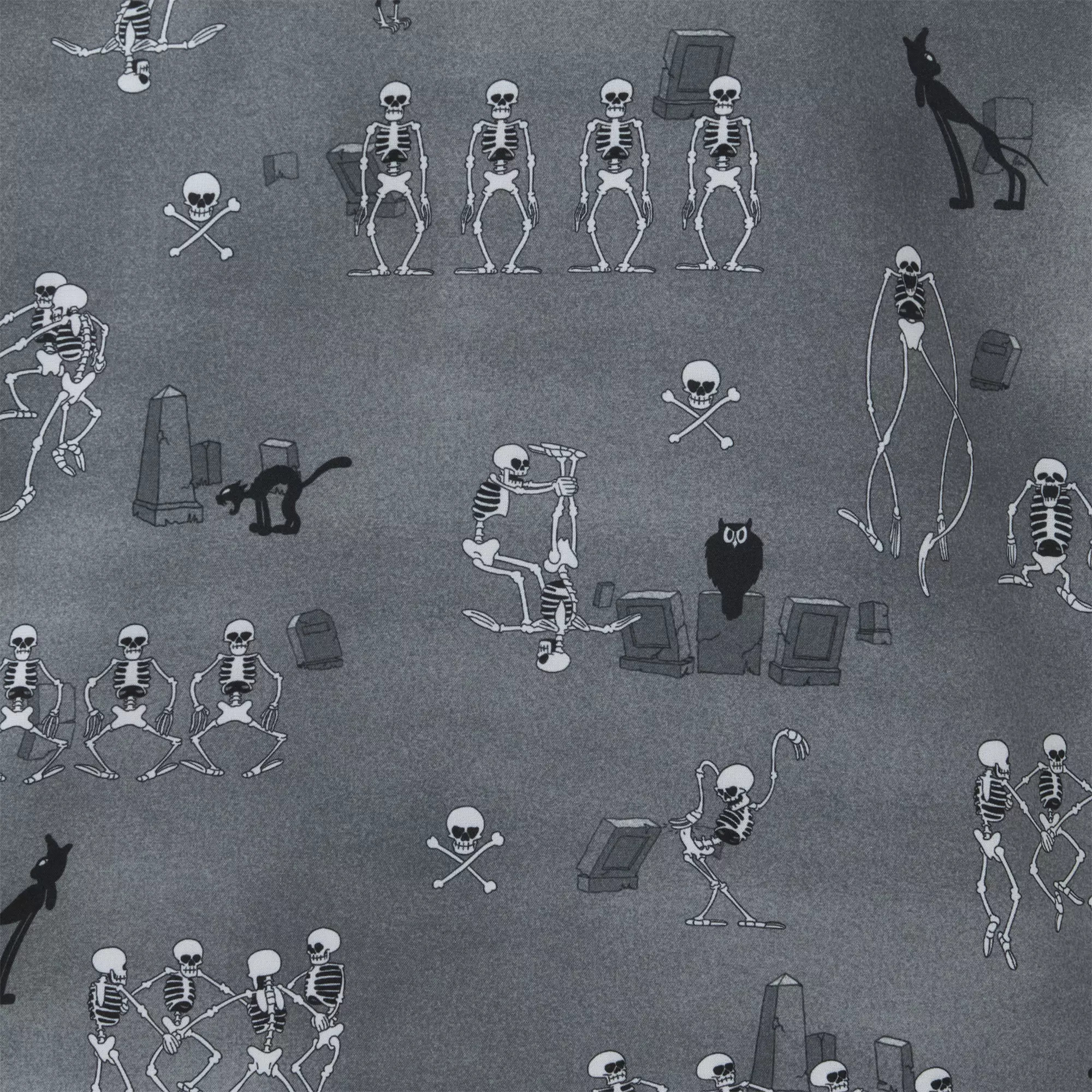 'Silly Symphony' The Skeleton Dance Woven Shirt Now Available Online