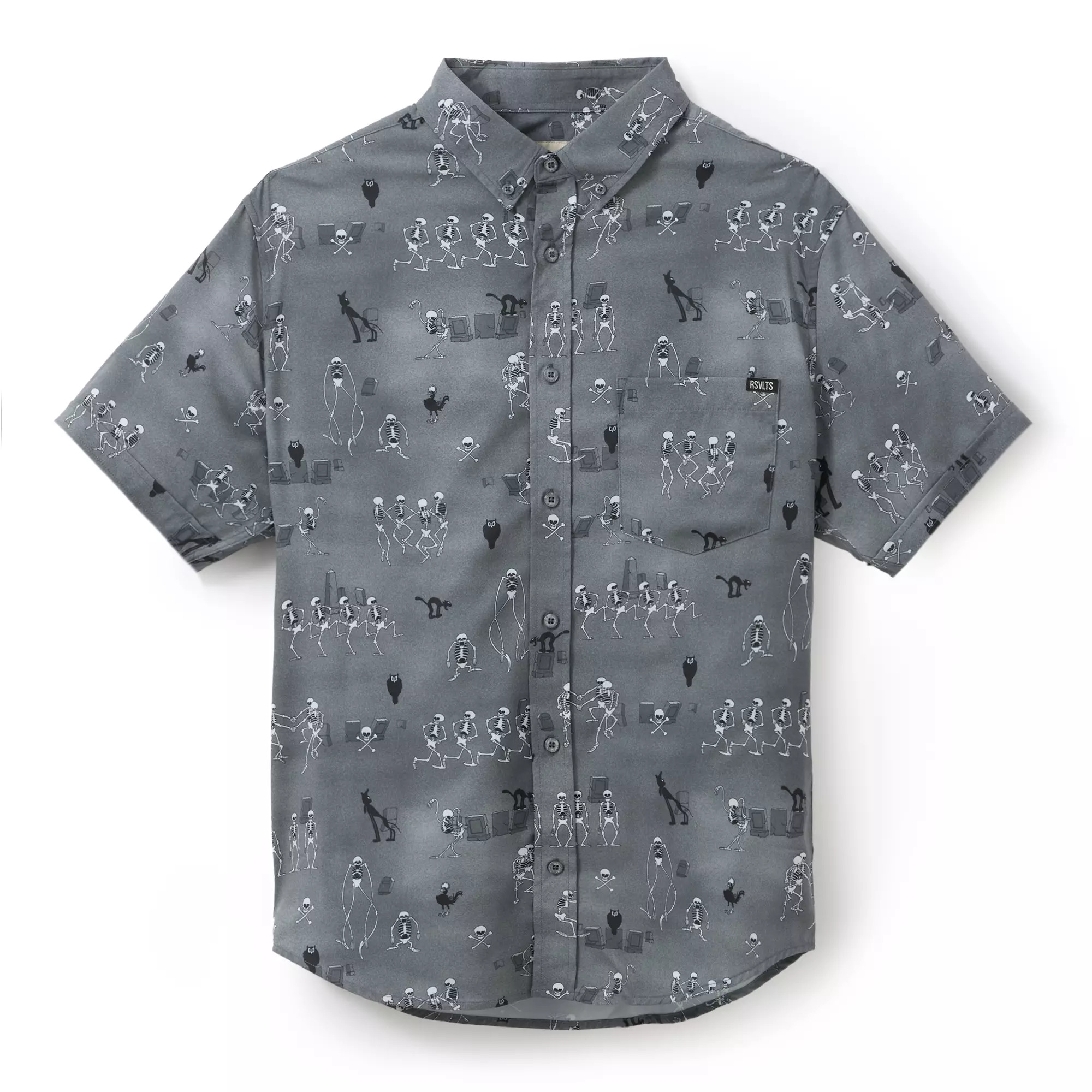 'Silly Symphony' The Skeleton Dance Woven Shirt Now Available Online