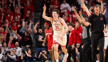 Tipoff times, TV information set for Husker men’s basketball games