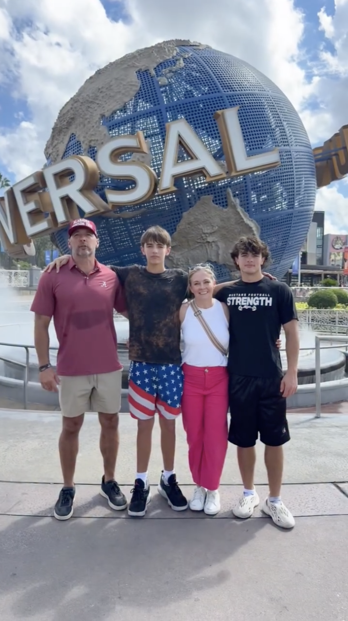 Melissa Joan Hart traded spells for thrills during a visit to Universal Orlando Resort to celebrate her son Tucker’s 14th birthday, sharing highlights that included Epic Universe and Halloween Horror Nights.
