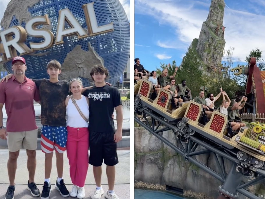 Melissa Joan Hart, AKA Sabrina the Teenage Witch, Celebrates Son's Birthday at Universal Orlando Resort