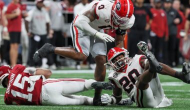 Georgia opens as favorite at Alabama, Florida double-digit favorite at home