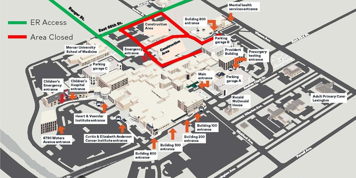 Memorial Health begins $350 million expansion, closes Mets Road