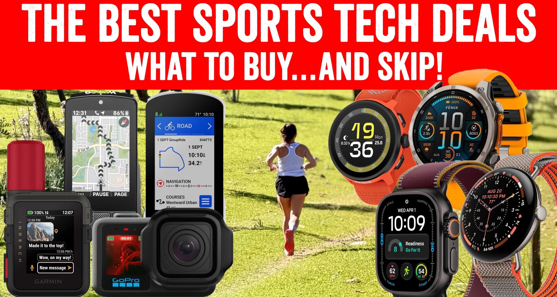Huge Amazon Prime Big Deals Sports Tech Tracker!